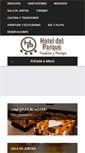 Mobile Screenshot of hoteldelparque.com